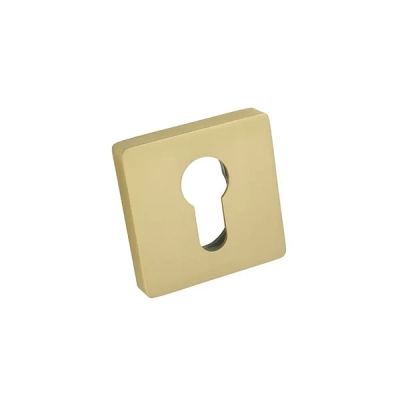 Rozeta WKŁADKA kwadratowa BSRSM Blitz mosiądz satyna