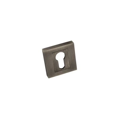 Rozeta WKŁADKA kwadratowa SIPM Alubrass patyna mat