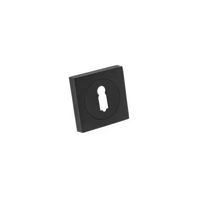 Rozeta KLUCZ kwadratowa SQCZ Alubrass czarny