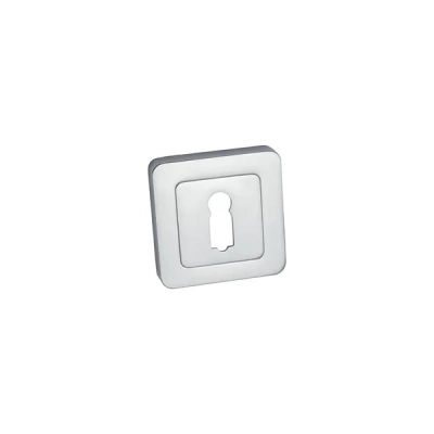 Rozeta KLUCZ kwadratowa SFC Alubrass chrom