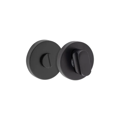 Rozeta WC okrągła SCZ Alubrass czarny