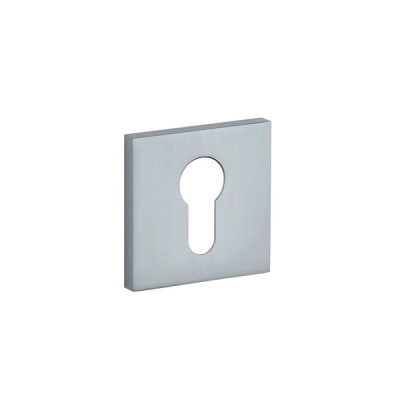 Rozeta WKŁADKA Stile kwadratowa slim 7mm ST Q 7S chrom satynowy