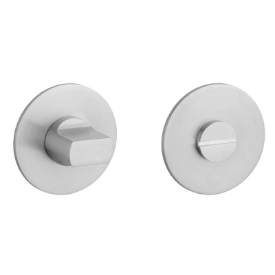 Rozeta WC STERK OVAL ULTRA SLIM 3MM stal nierdzewna