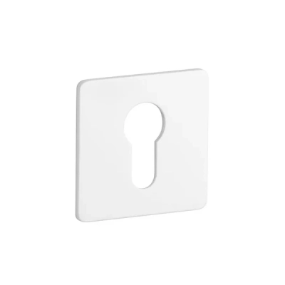 Rozeta WKŁADKA STERK KVADRAT ULTRA SLIM 3MM biały matowy