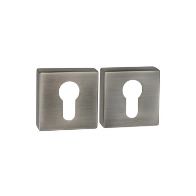 Rozeta WKŁADKA kwadratowa Convex QR5 tytan