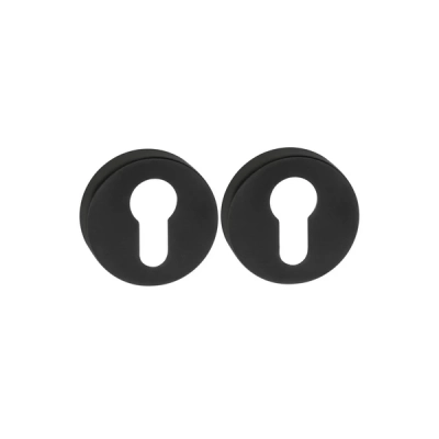 Rozeta WKŁADKA okrągła Convex R5 czarny matowy