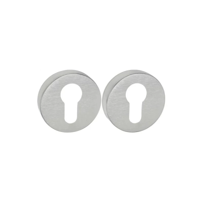 Rozeta WKŁADKA okrągła Convex R5 chrom satyna