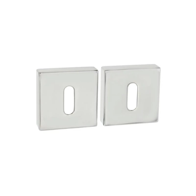 Rozeta KLUCZ kwadratowa Convex SLIM QRS5 chrom 