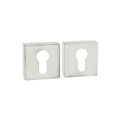 Rozeta WKŁADKA kwadratowa Convex SLIM QRS5 chrom