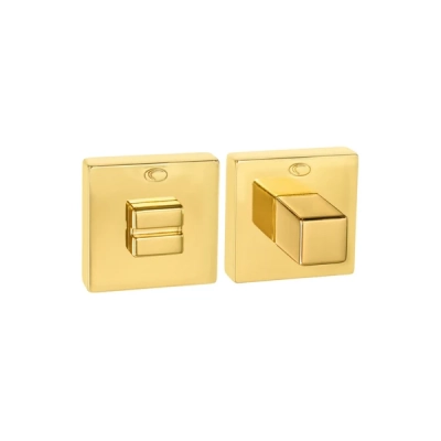 Rozeta WC kwadratowa Convex SLIM QRS5 złoty