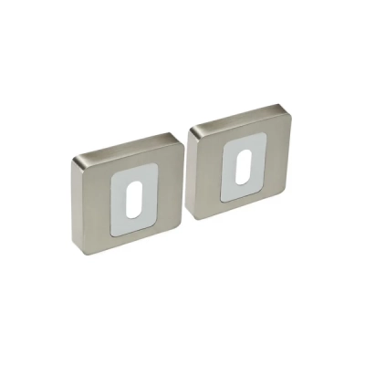 Rozeta KLUCZ kwadratowa Roothkin QR6 chrom/nikiel