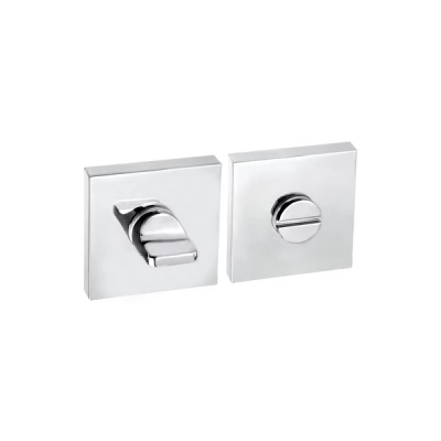 Rozeta WC kwadratowa Roothkin QR14 chrom