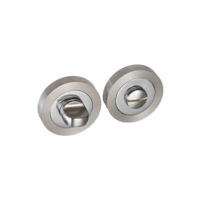 Rozeta WC okrągła Roothkin R2 chrom