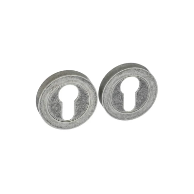 Rozeta WKŁADKA okrągła Roothkin R2 nikiel antyczny