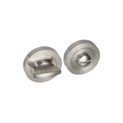 Rozeta WC okrągła Roothkin R2 nikiel satyna