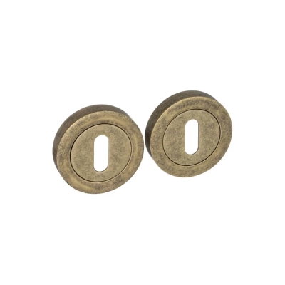 Rozeta KLUCZ okrągła Roothkin R2 patyna antyczna