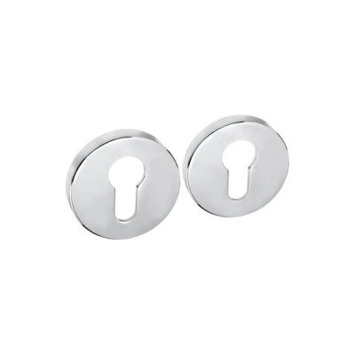 Rozeta WKŁADKA okrągła Roothkin R9 chrom