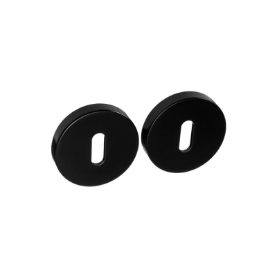 Rozeta KLUCZ okrągła Roothkin R9 czarny półmatowy