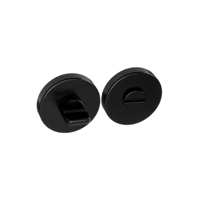 Rozeta WC okrągła Roothkin R9 czarny półmatowy