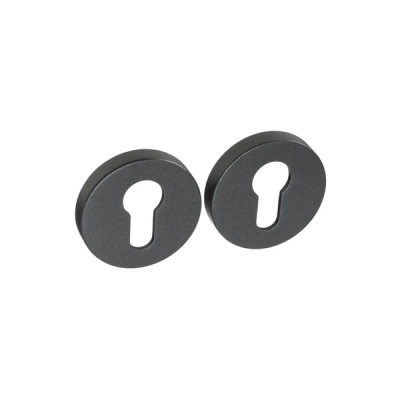 Rozeta WKŁADKA okrągła Roothkin R9 grafit struktura