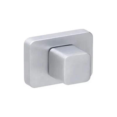 Rozeta WC prostokątna R71 VDS DESIGN chrom szczotkowany