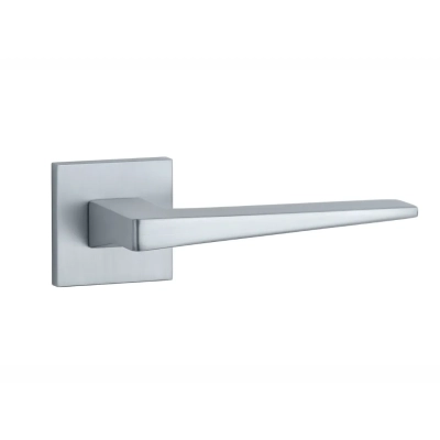 Klamki STILE EDA na rozecie slim 7mm, chrom satynowy