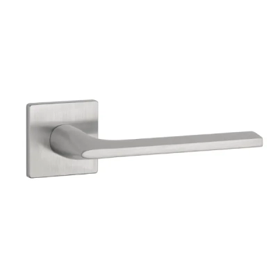 Klamki Aprile SALVIA na rozecie super slim 5mm, chrom szczotkowany