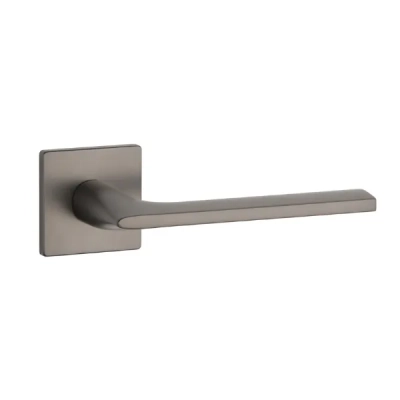 Klamki Aprile SALVIA na rozecie super slim 5mm, grafit