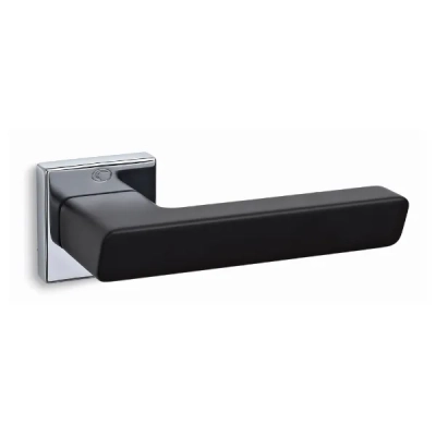 Klamki Convex model 2145, chrom/czarny mat