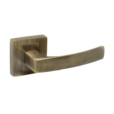 Klamki Roothkin GAJA QR6, mosiądz antyczny