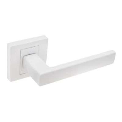 Klamki Roothkin QUBIK QR8, biały mat