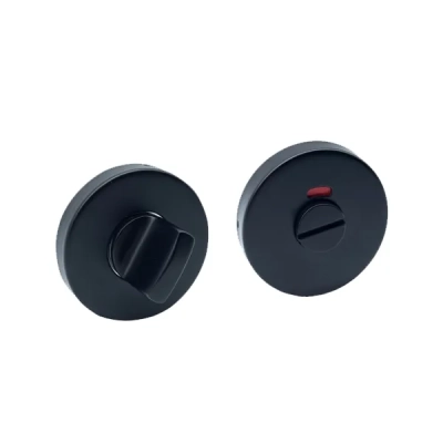 Rozeta WC okrągła R8 ze wskaźnikiem wolny/zajęty VDS DESIGN czarny