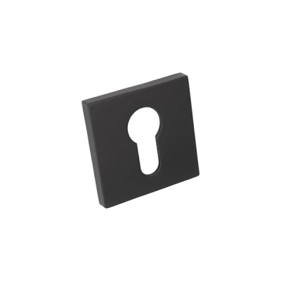 Rozeta WKŁADKA kwadratowa SDCZ Alubrass czarny