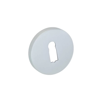 Rozeta KLUCZ okrągła SVCM Alubrass chrom mat