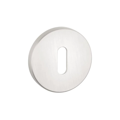 Rozeta KLUCZ Aprile okrągła slim 7mm AS R 7S, srebrny perłowy