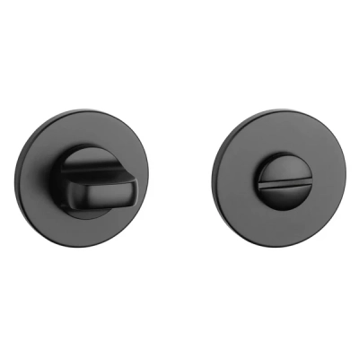 Rozeta WC Aprile okrągła super slim 5mm AS R 5S BK czarny