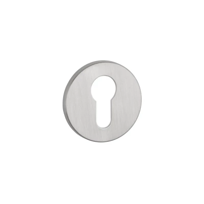 Rozeta WKŁADKA Aprile okrągła super slim 5mm AS R 5S DSC chrom szczotkowany