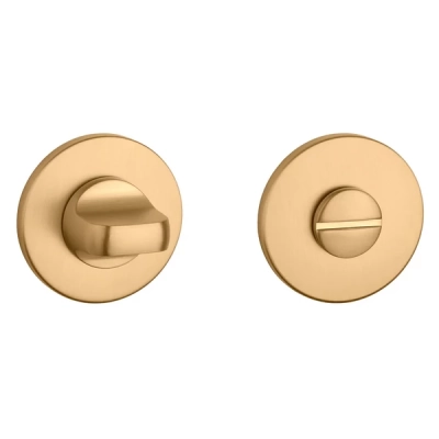 Rozeta WC Aprile okrągła super slim 5mm AS R 5S KG złoty matowy
