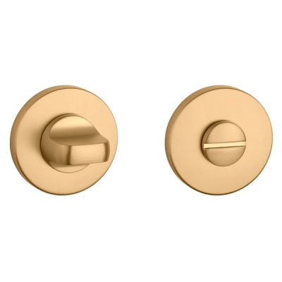 Rozeta WC Aprile okrągła slim 7mm AS R 7S KG złoty satynowy