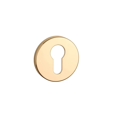 Rozeta WKŁADKA Aprile okrągła slim 7mm AT R 7S GOLD PVD złoty polerowany PVD