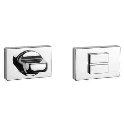 Rozeta WC Aprile prostokątna slim 7mm AS RT 7S LC chrom polerowany