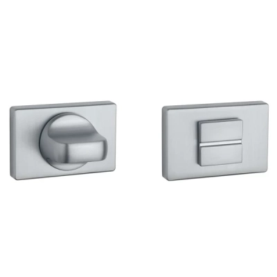 Rozeta WC Aprile prostokątna slim 7mm AS RT 7S SC chrom satynowy
