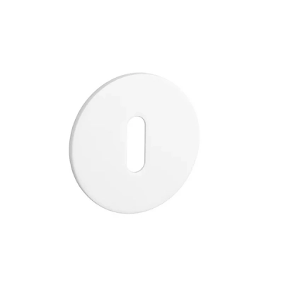 Rozeta KLUCZ STERK OVAL ULTRA SLIM 3MM biały matowy