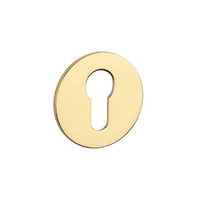 Rozeta WKŁADKA STERK OVAL ULTRA SLIM 3MM złoty polerowany PVD