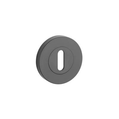Rozeta KLUCZ STERK OVAL PRO 8MM czarny matowy