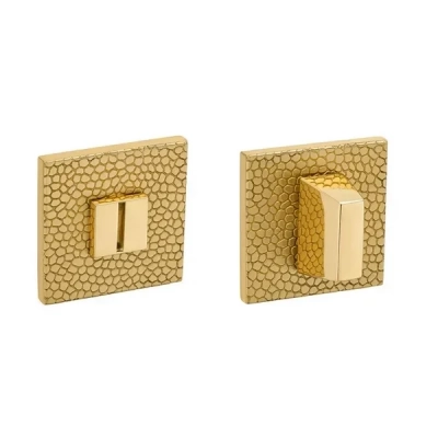 Rozeta WC Tupai 4240 5SQ/T1-33 4mm, polerowany i piaskowany mosiądz