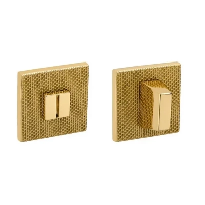 Rozeta WC Tupai 4240 5SQ/T2-33 4mm, polerowany i piaskowany mosiądz