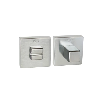 Rozeta WC kwadratowa Convex SLIM QRS5 chrom satyna