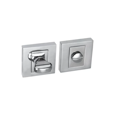 Rozeta WC kwadratowa Roothkin QR8 chrom