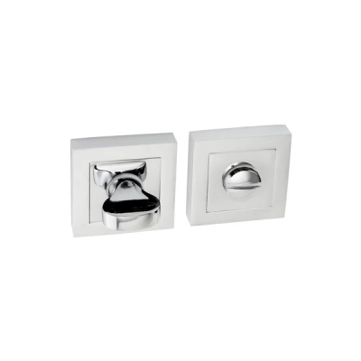 Rozeta WC kwadratowa Roothkin QR15 chrom